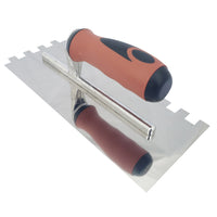 Stainless Steel Square Notch Trowel - 1/2" X 1/2"