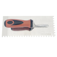 Stainless Steel Square Notch Trowel - 1/4" X 1/4"