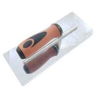 Stainless Steel V-Notch Trowel - 1/4" X 3/16"