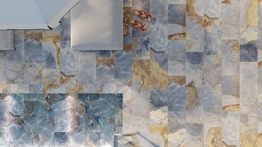 12x24 Thailand Blue Matte Porcelain Tile