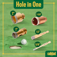 The Perfect Hole Combo (5 diamond drill bits)