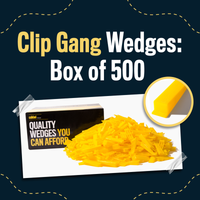 Tile Leveling System: Clip Gang Wedges (500 wedges)