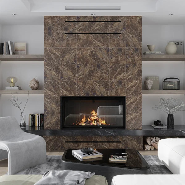 Verona Marble Look Porcelain Tile | 7 Colors | 3 Sizes