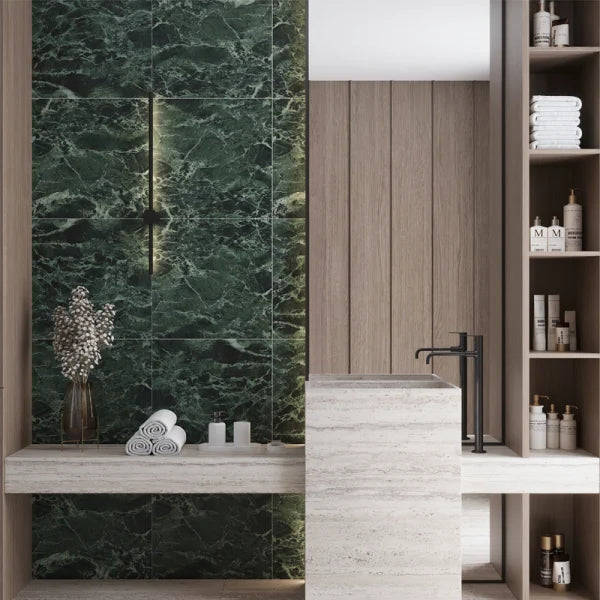Verona Marble Look Porcelain Tile | 7 Colors | 3 Sizes