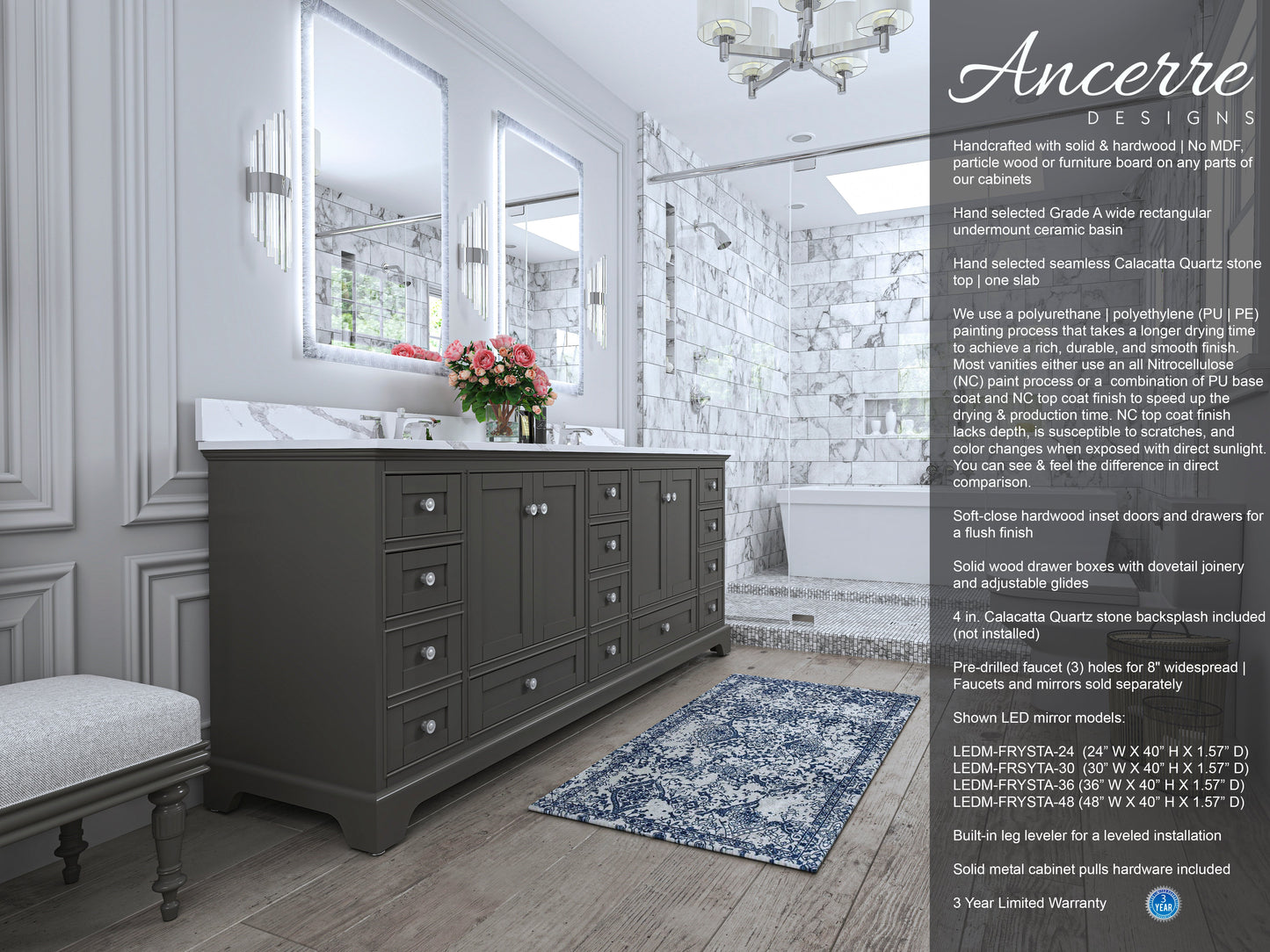 Audrey Bathroom Vanity Set