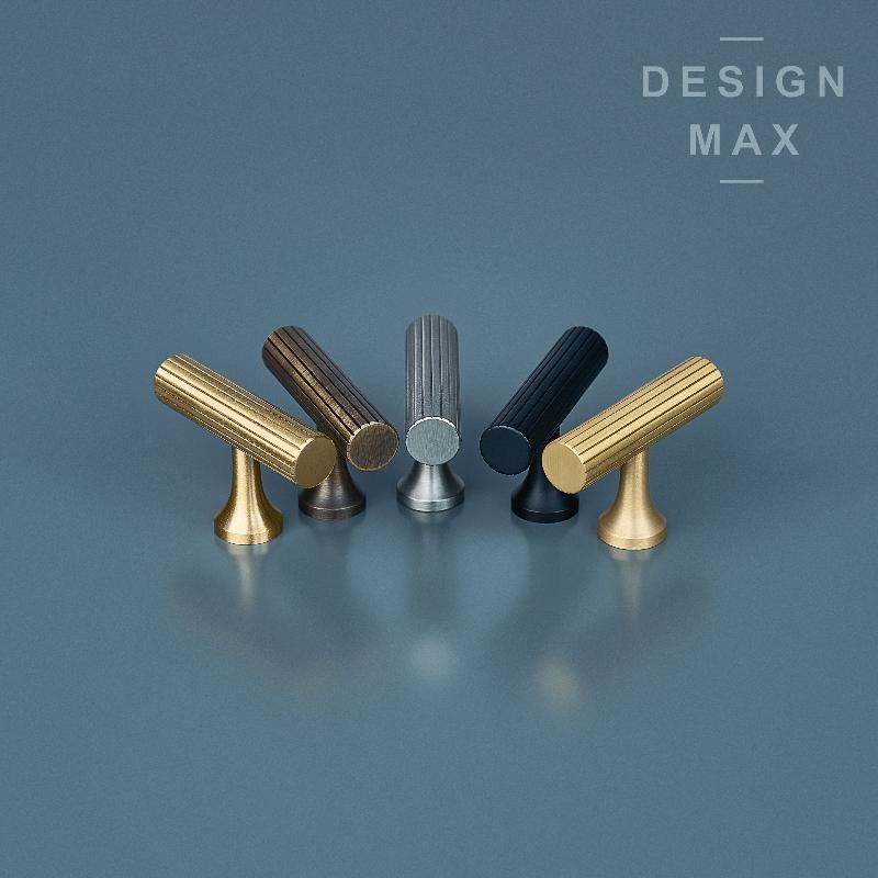 Eamon Solid Brass Cabinet T Knob