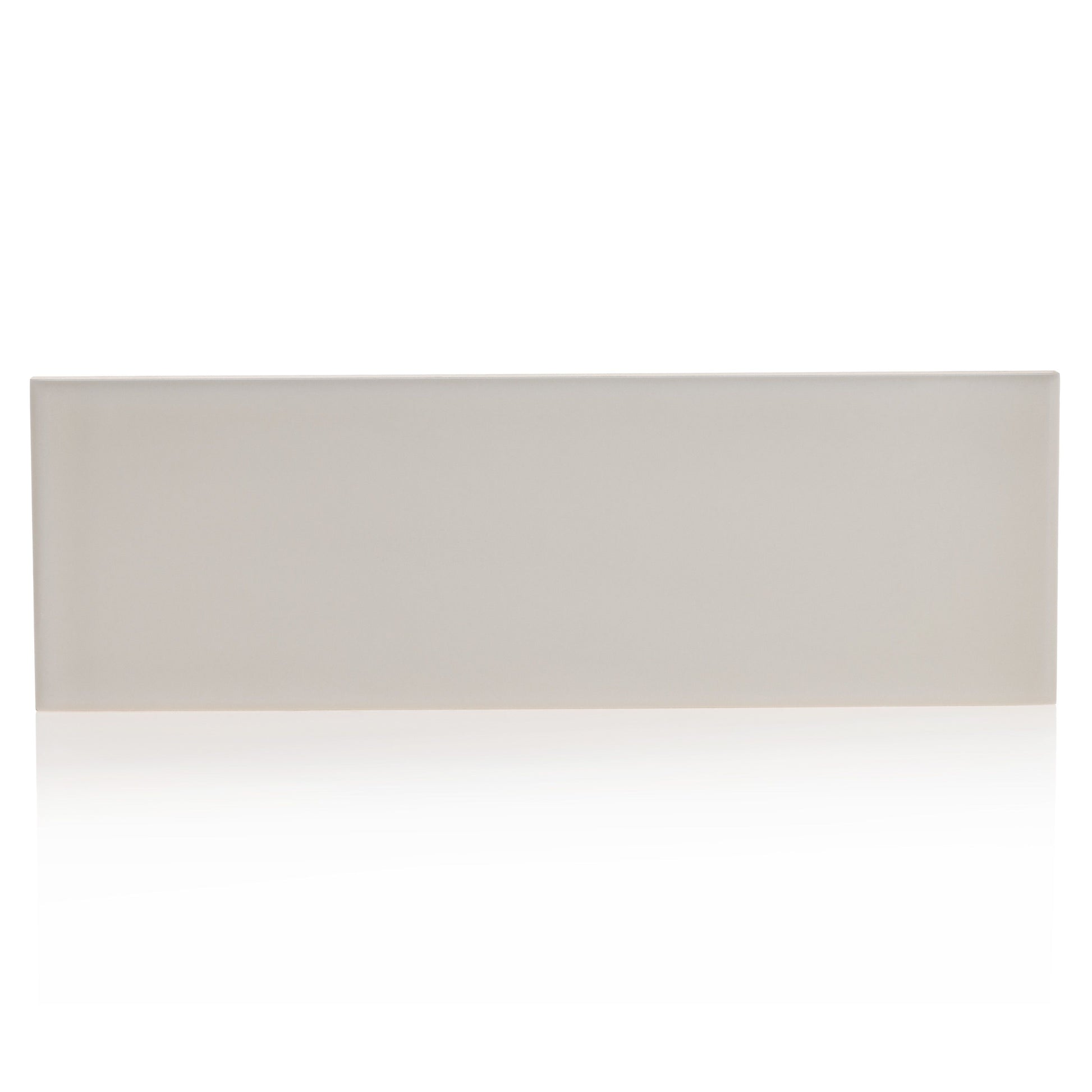 3x9 Timeless Ivory Mist ceramic gloss wall tile - Industry Tile