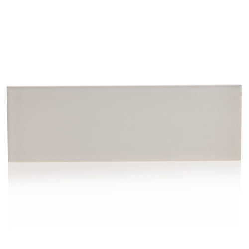 3x9 Timeless Ivory Mist ceramic gloss wall tile - Industry Tile