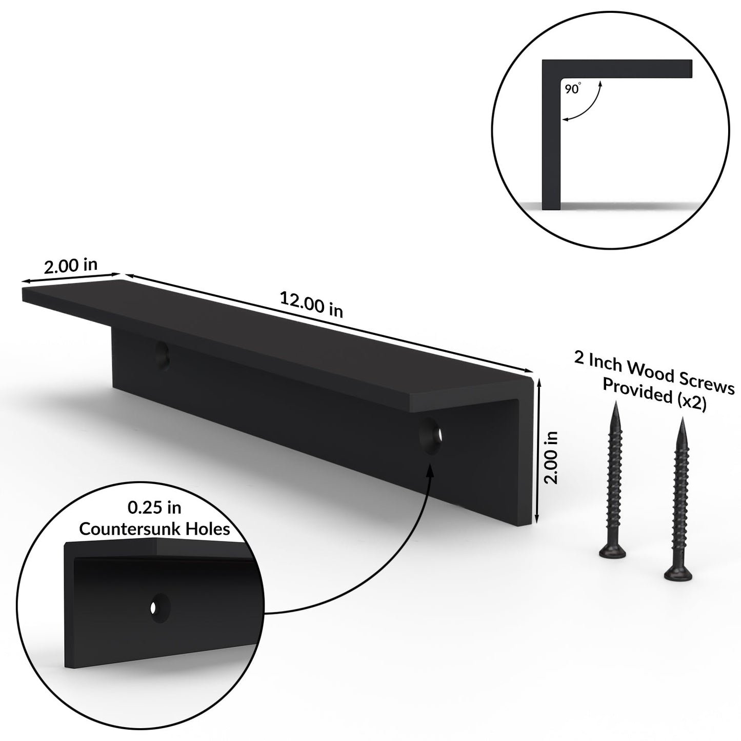 The Original™ Wall Cleat Countertop Support Bracket