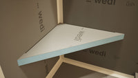 The Original Floating Corner Shower Bench Kit™ with wedi®