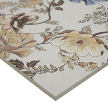 Load image into Gallery viewer, 24x48 Botanical White porcelain tile ( 2 pcs / case) - Industry Tile