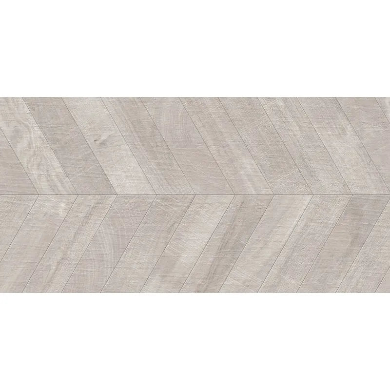 Chevron Gray Wood Look Porcelain Tile 24x48" - Tilevanity.com