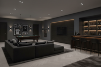 Chevron Zen Gray Wood Look Porcelain Tile 24x48"
