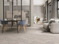 Chevron Gray Wood Look Porcelain Tile 24x48" - Tilevanity.com