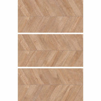 Chevron Natural Wood Look Porcelain Tile 24x48" - Tilevanity.com