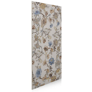 24x48 Botanical White porcelain tile ( 2 pcs / case) - Industry Tile