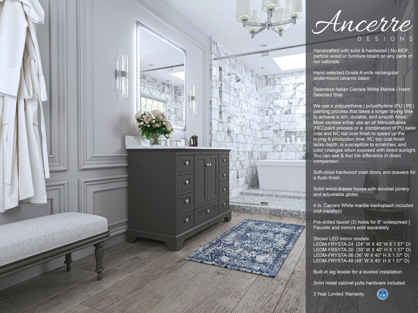 Audrey Bathroom Vanity Set