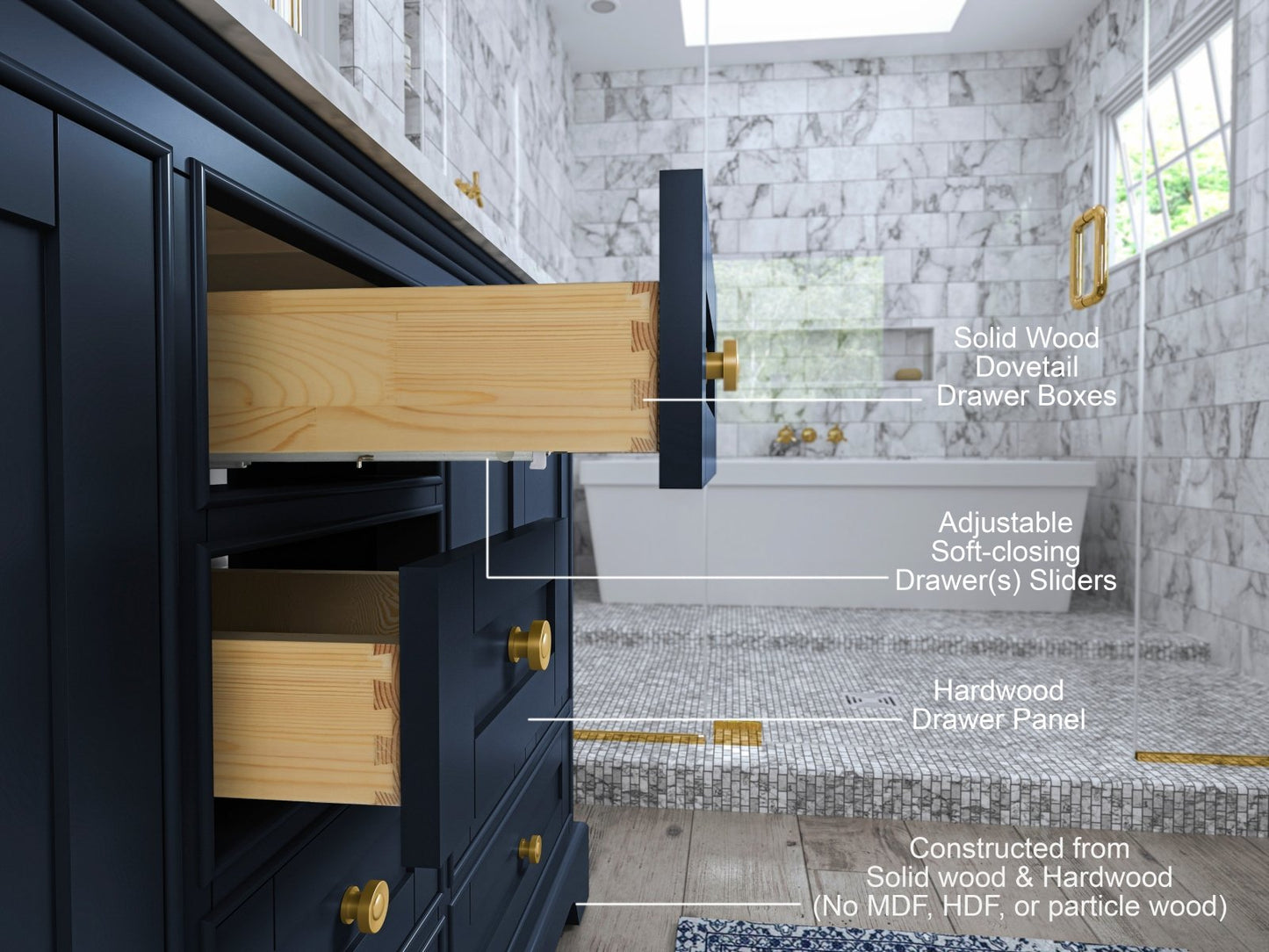 Audrey Bathroom Vanity Set