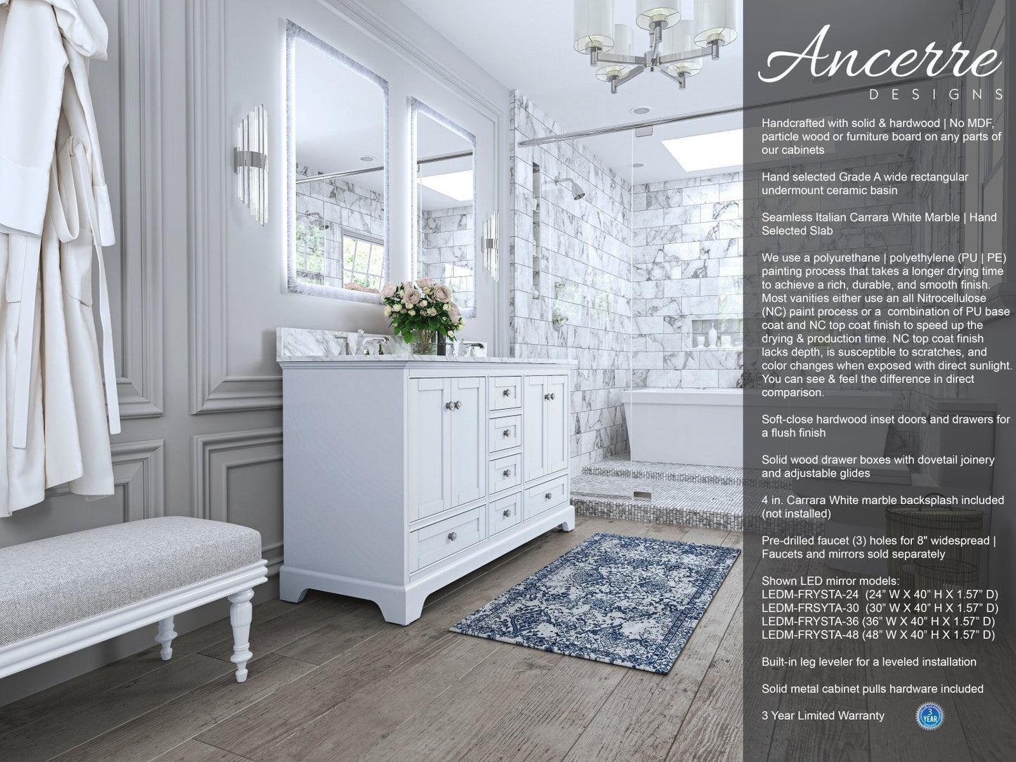 Audrey Bathroom Vanity Set