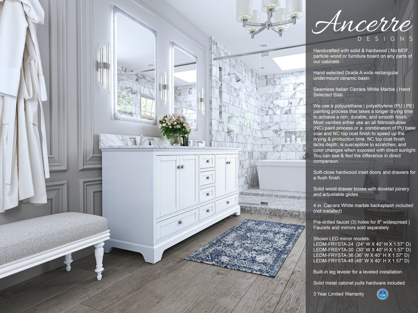 Audrey Bathroom Vanity Set