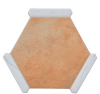 Hexelle Cotto Matte Porcelain Hexagon Tile – 8.66x9.84