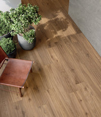 Excalibur Dorato Wood Look Porcelain Tile | 8x48" Plank | 3x18" Chevron - Tilevanity.com