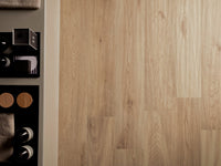 Excalibur Beige Wood Look Porcelain Tile | 8x48" Plank | 3x18" Chevron - Tilevanity.com