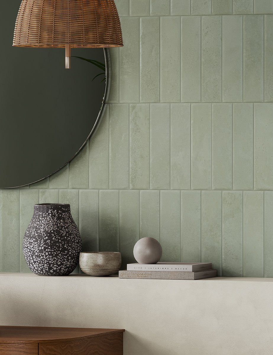 Mini Brick Porcelain Tile 2.5" x 9.5" | 8 Colors