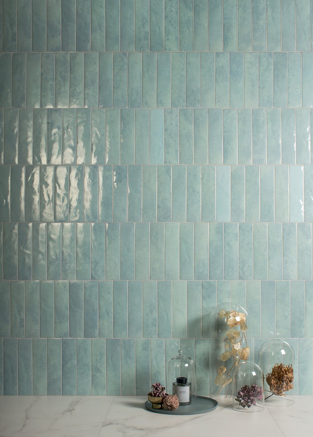Lucent Glossy Porcelain Tile 2.5" x 9.5" | 8 Colors