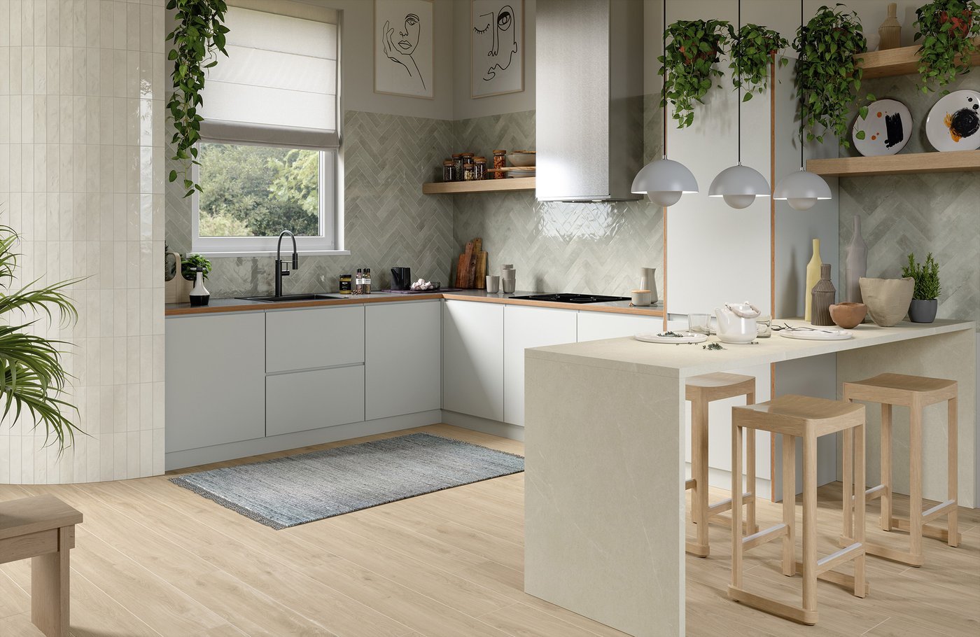 Lucent Glossy Porcelain Tile 2.5" x 9.5" | 8 Colors