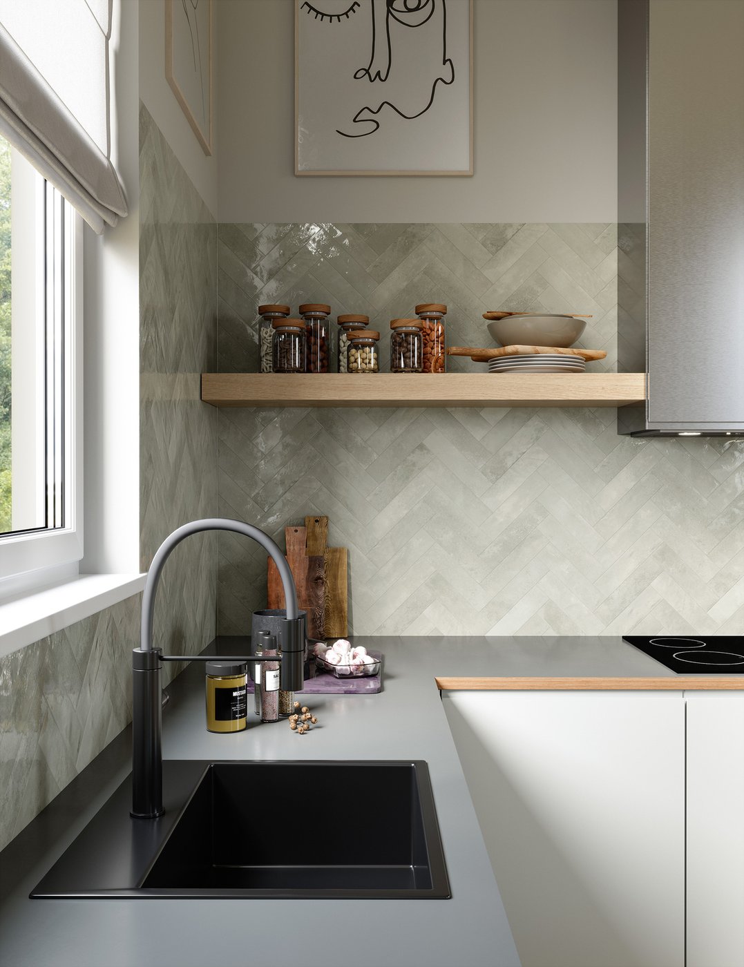 Lucent Glossy Porcelain Tile 2.5" x 9.5" | 8 Colors