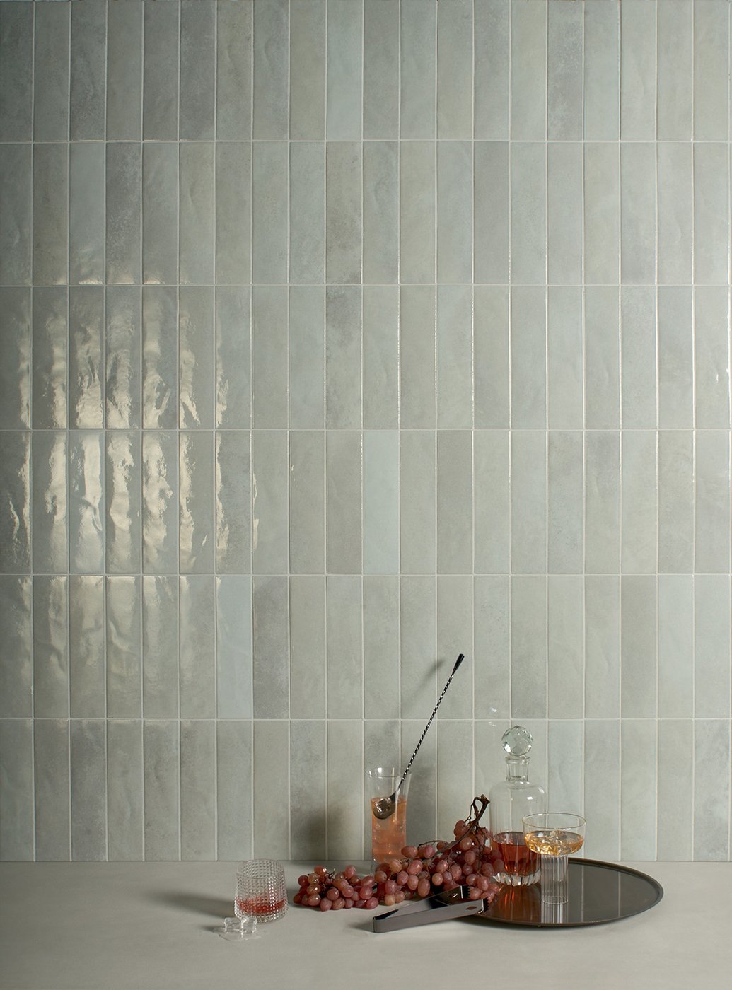 Lucent Glossy Porcelain Tile 2.5" x 9.5" | 8 Colors