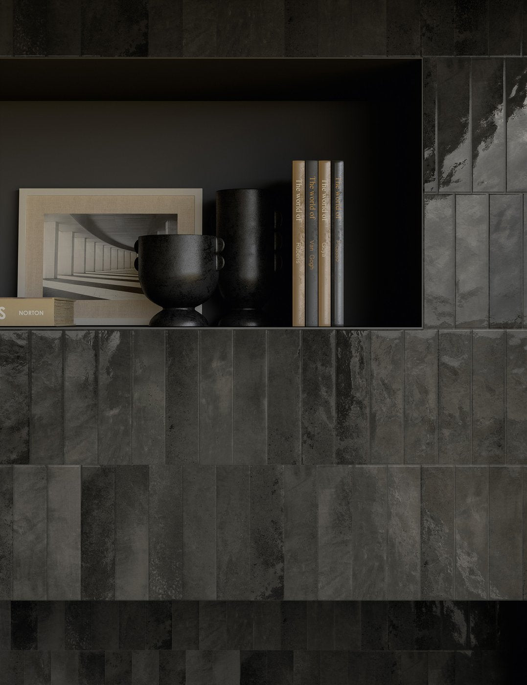 Lucent Glossy Porcelain Tile 2.5" x 9.5" | 8 Colors