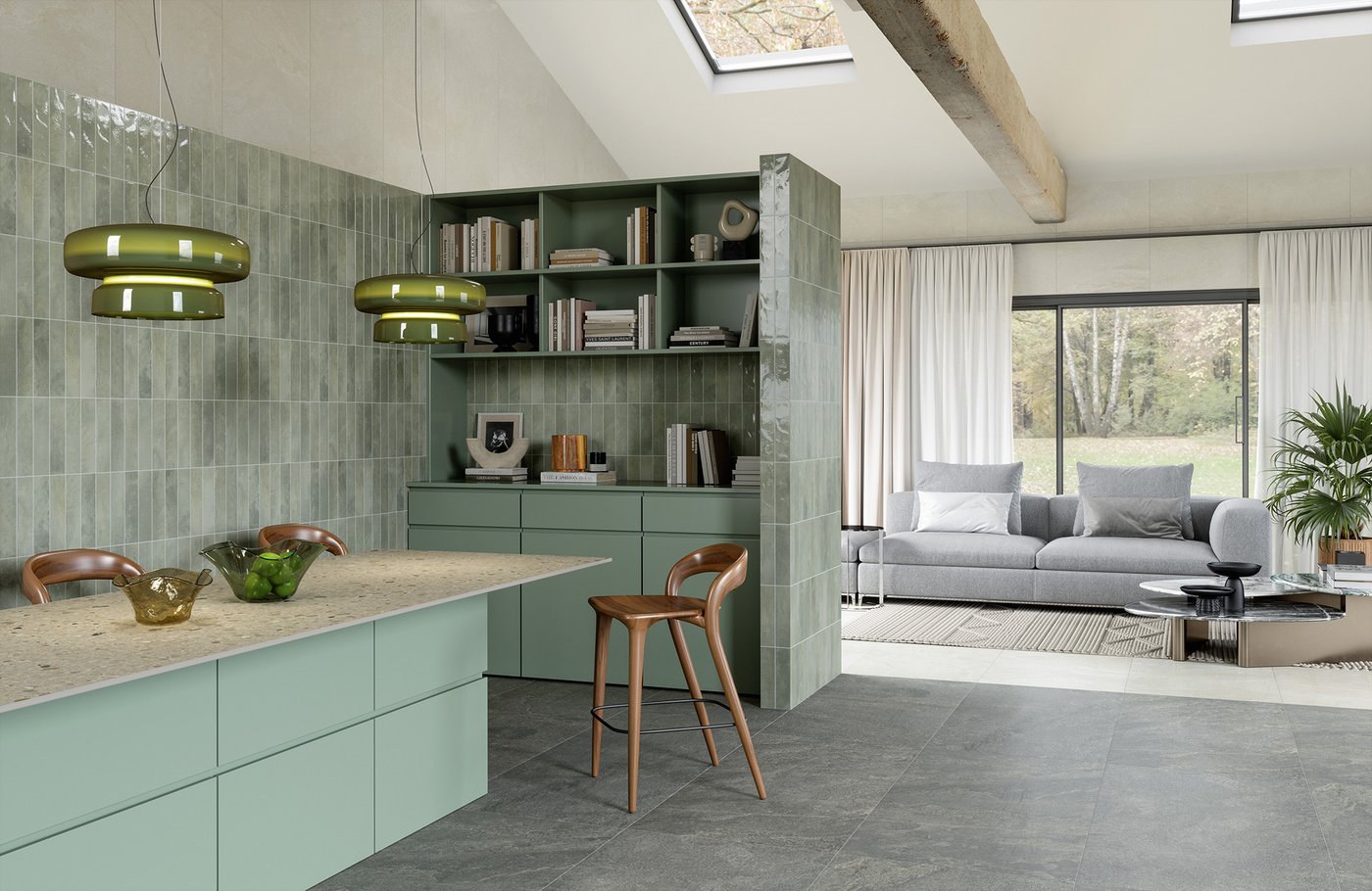 Lucent Glossy Porcelain Tile 2.5" x 9.5" | 8 Colors