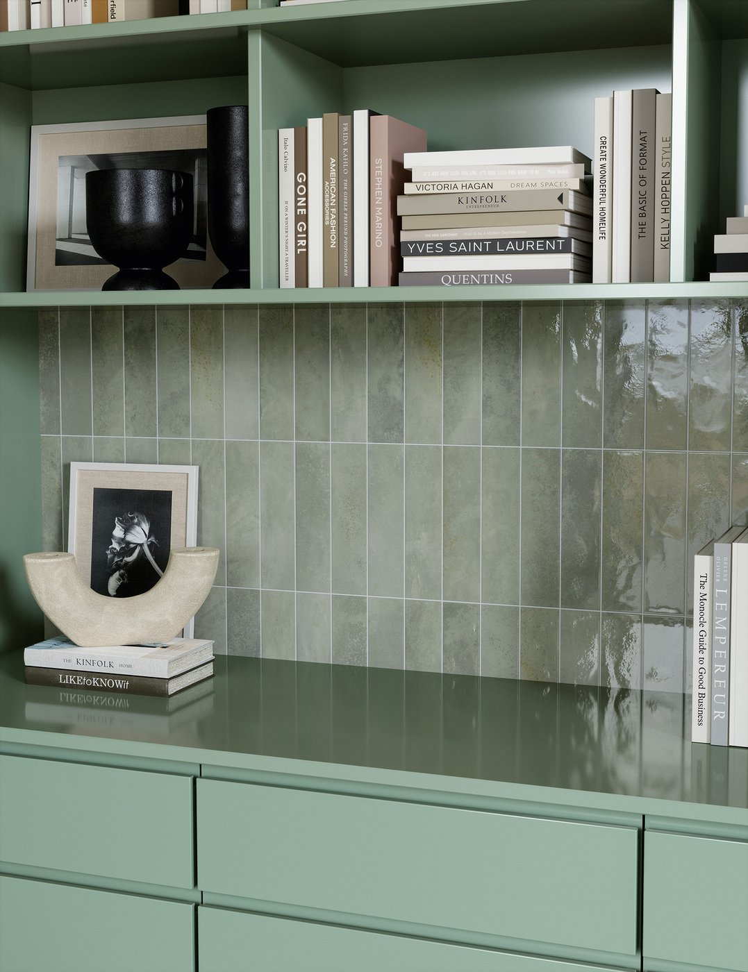 Lucent Glossy Porcelain Tile 2.5" x 9.5" | 8 Colors