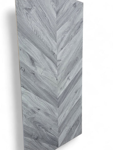 24x48 Herringbone Gray Porcelain Tile