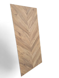 24x48 Herringbone Nut Porcelain Tile