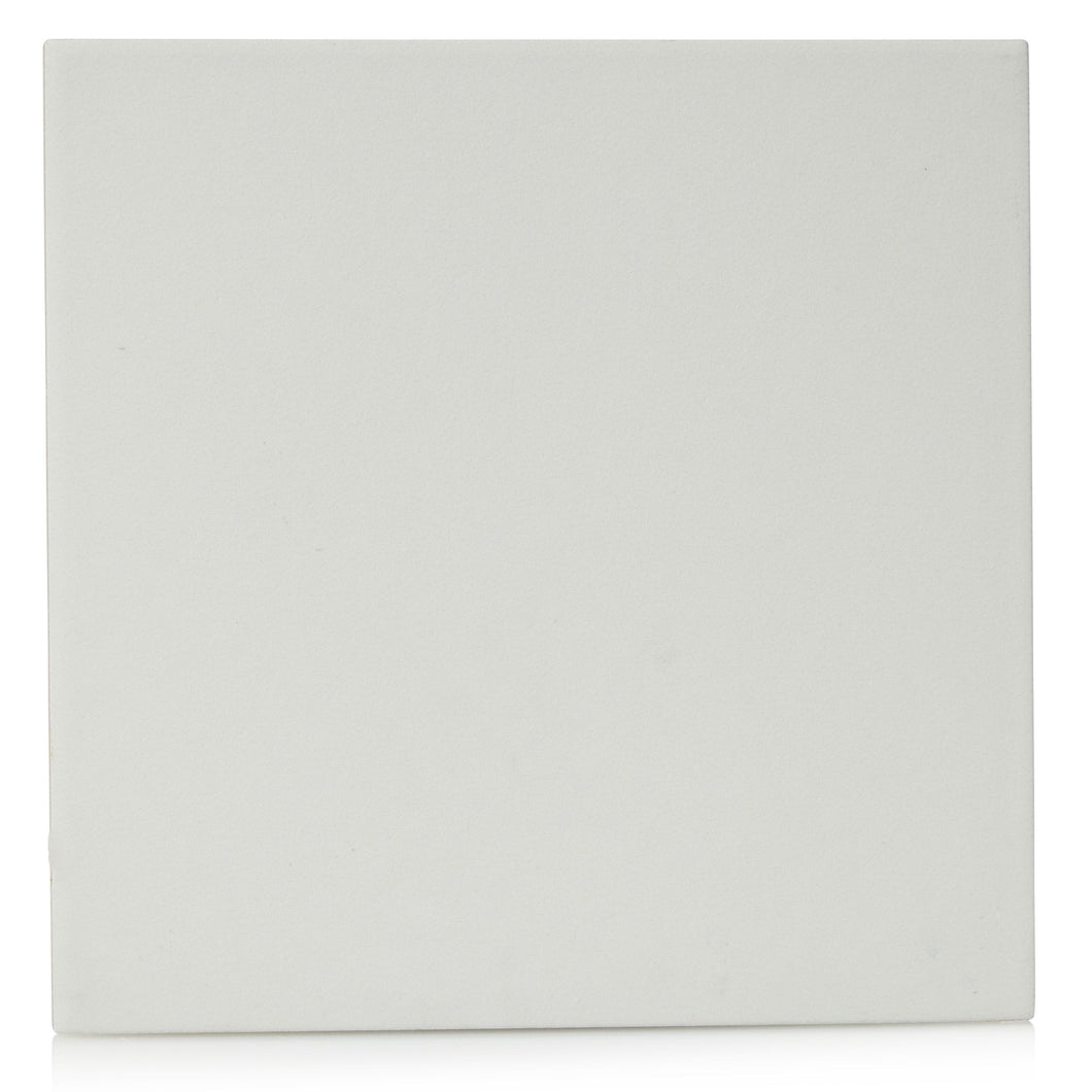 8x8 Black and White porcelain tile - White - Industry Tile