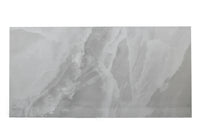 24x48 Onyx White polished porcelain tile