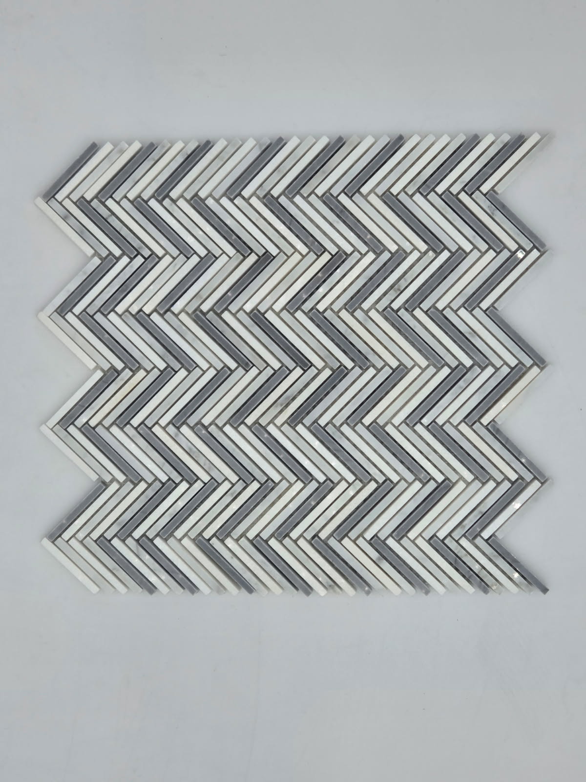 Industry Tile Natural Stone Chevron Waterjet Mosaic ( 5 pc per case) 2536
