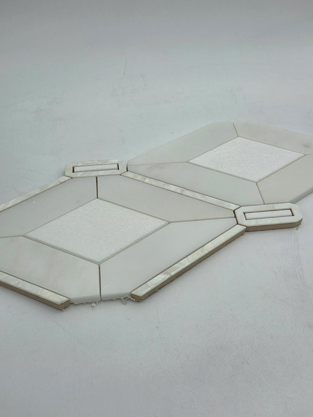 Industry Tile Natural Stone & MOP Waterjet Mosaic ( 5 pc per case) 2564