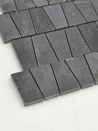 Industry Tile Natural Blue Basalt Stone Mosaic ( 11 pc per case) 6005