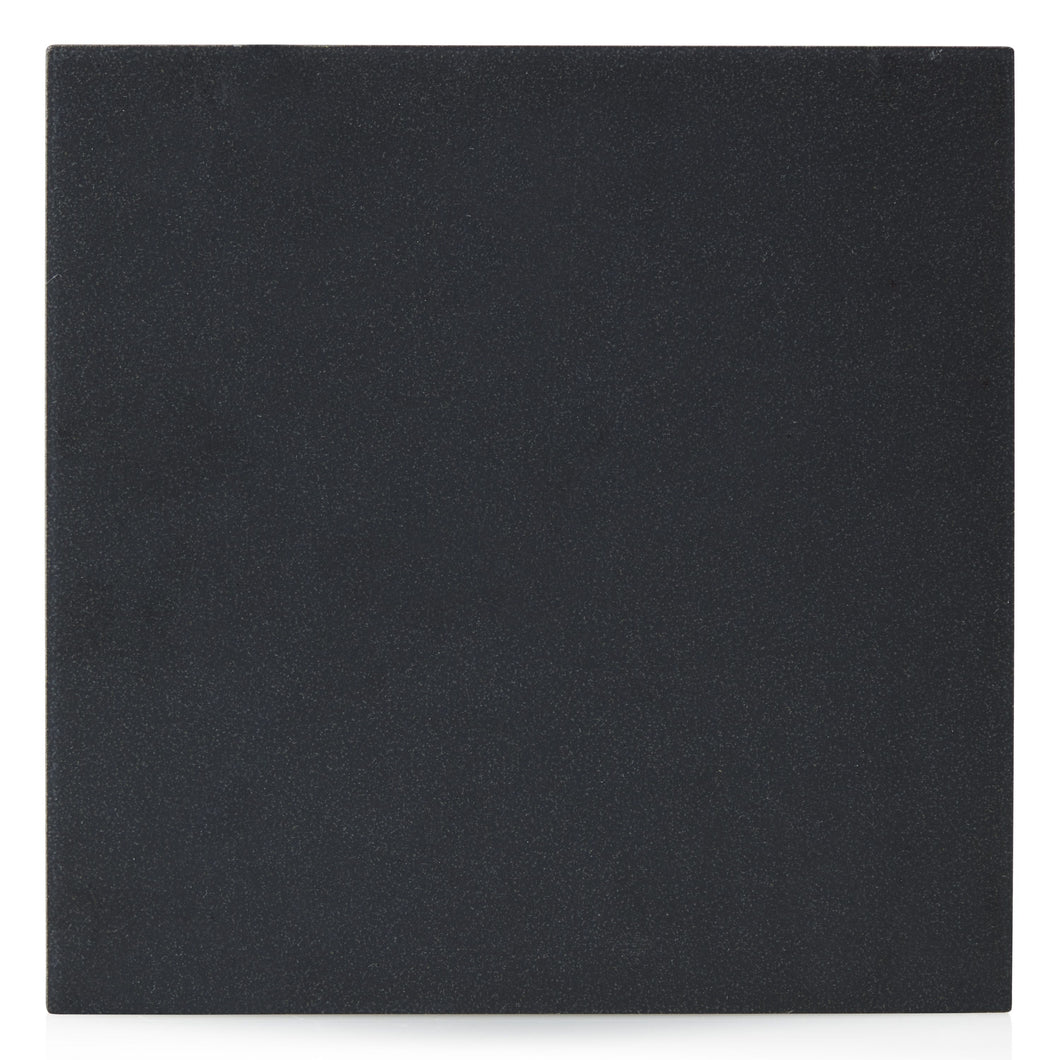 8x8 Black and White porcelain tile - Black - Industry Tile
