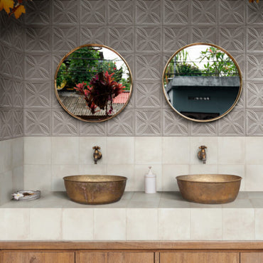 8x8 Amora Avorio Base porcelain tile