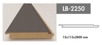 Lux Acoustic Walnut 3D Slat Panel Wall Profile - MDF - Industry Tile