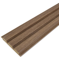 Luxe Acoustic Peruvian Oak 3D Slat Panel Wall Profile - MDF - Industry Tile