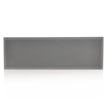Load image into Gallery viewer, 3x9 Timeless Dark Gray ceramic gloss wall tile - Industry Tile