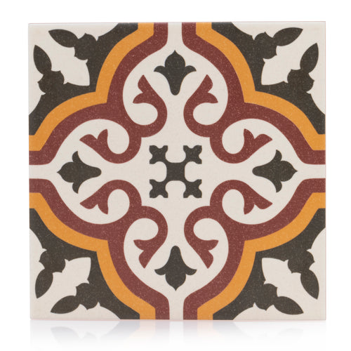 8x8 Tradition Gotic Ceramic Tile - Industry Tile