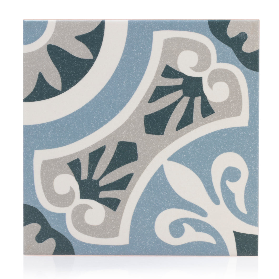 8x8 Tradition Viena Ceramic Tile - Industry Tile