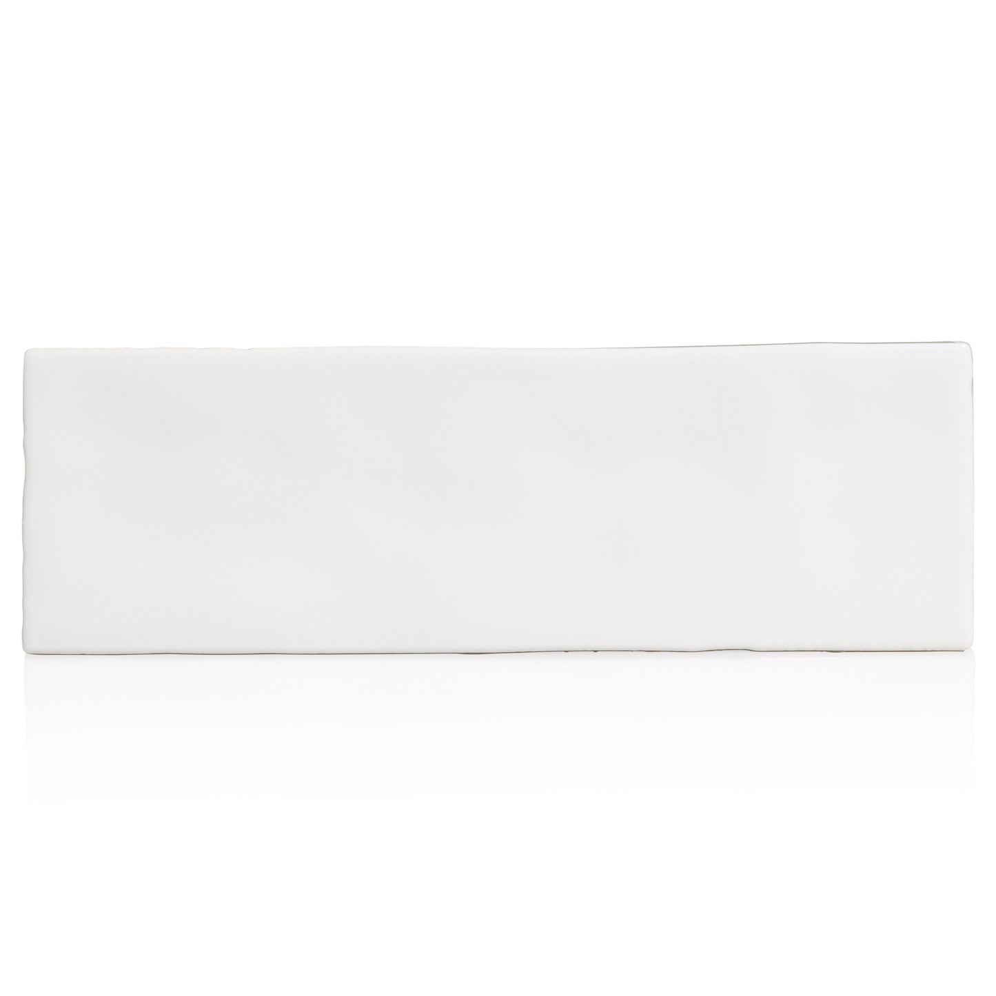 2.5x8 Tribeca White Gloss porcelain tile - Industry Tile
